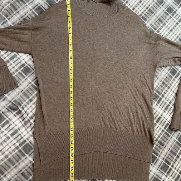 Joan Vass turtle neck tunic sweater - Picture 2 of 12